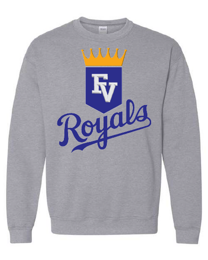 Royals Gildan Heavy Blend Crewneck Sweatshirt