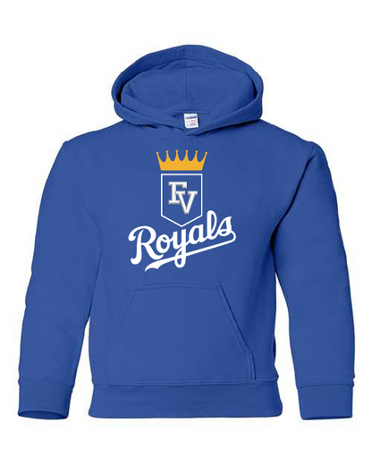 Royals Gildan Heavy Blend YOUTH Hooded Sweatshirt