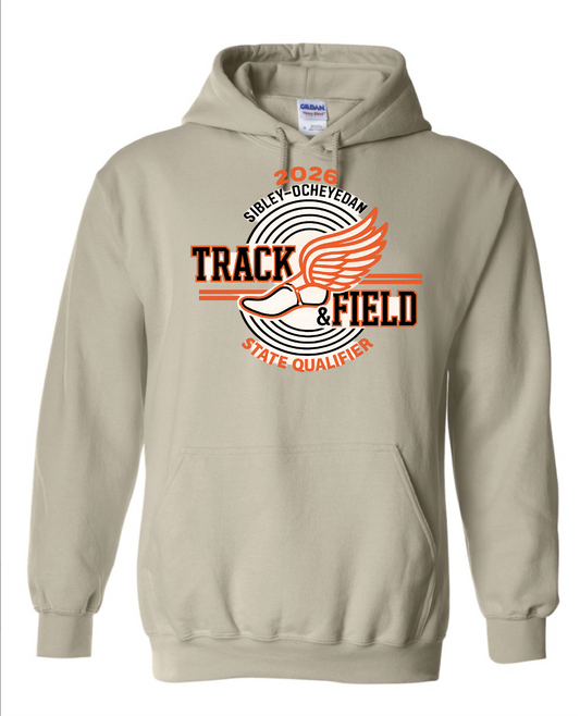 S-O STATE TRACK GILDAN HOODIE