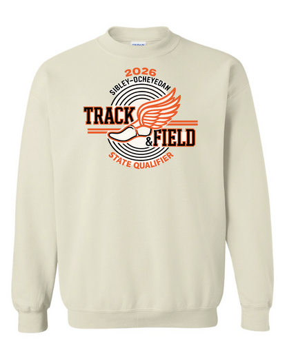 S-O STATE TRACK GILDAN CREWNECK