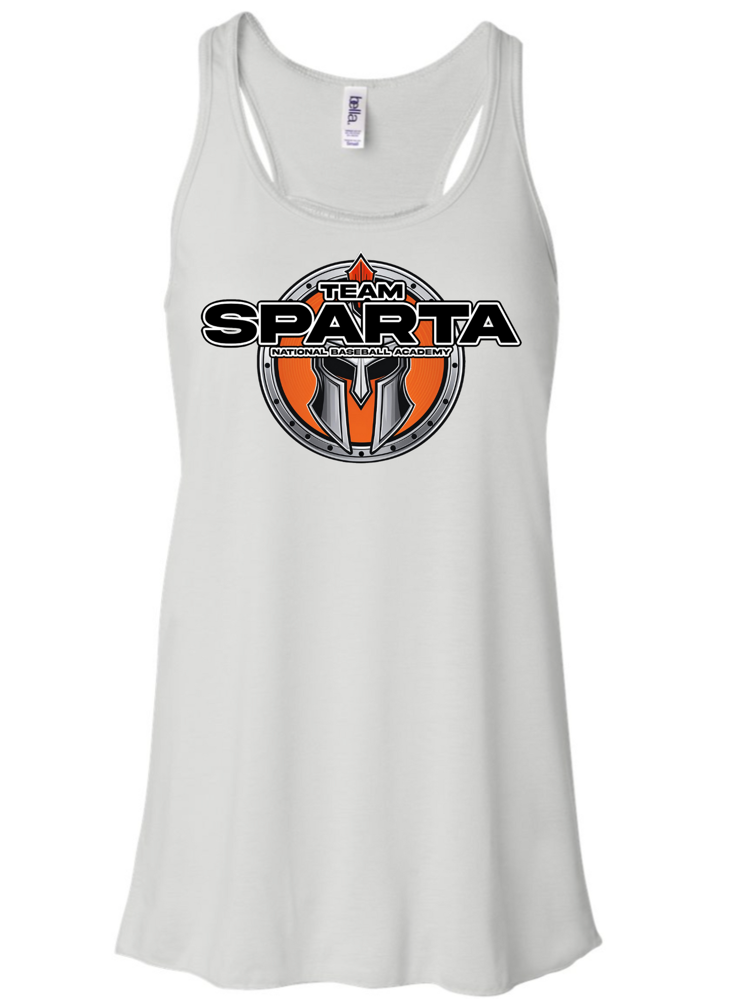 Sparta Womens BELLA + CANVAS - Women's Flowy Racerback Tank