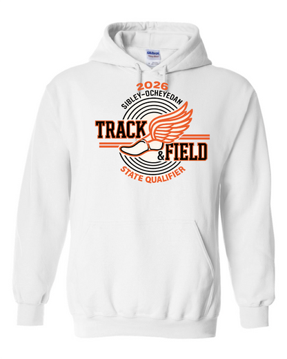 S-O STATE TRACK GILDAN HOODIE
